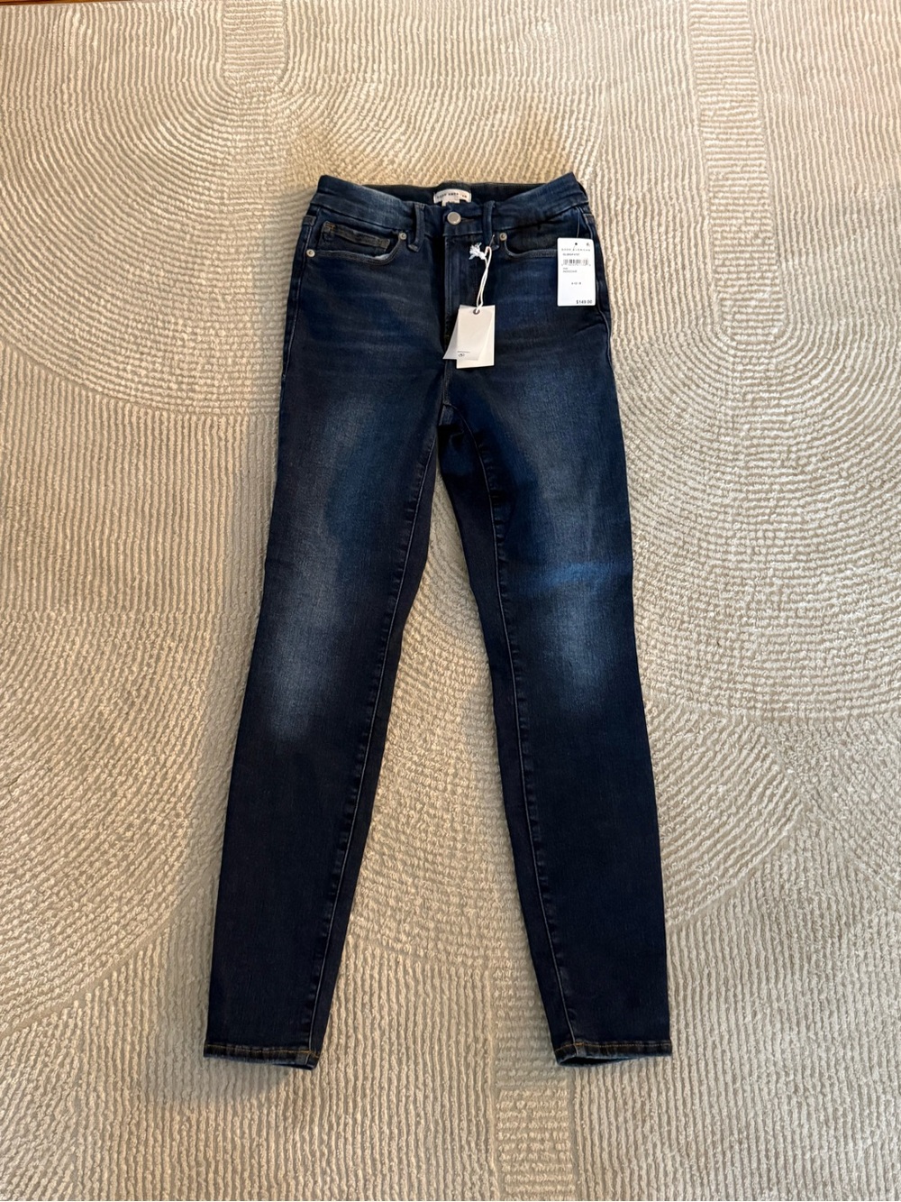 NWT Good American Indigo Skinny Jeans